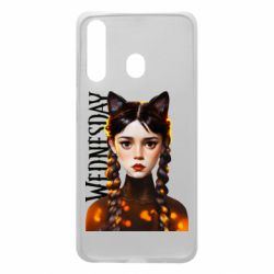 Чехол для Samsung A60 Венздей кошка - PrintSalon