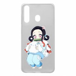 Чехол для Samsung A60 Very cute Nezuko - PrintSalon