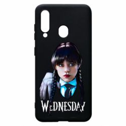Чехол для Samsung A60 Wednesday and Thing