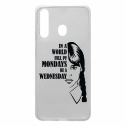 Чехол для Samsung A60 Wednesday girl - PrintSalon