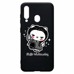 Чехол для Samsung A60 Wednesday Hello Kitty - PrintSalon