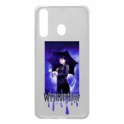 Чехол для Samsung A60 Wednesday Text Logo - PrintSalon