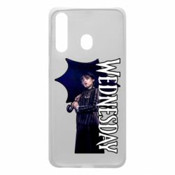 Чехол для Samsung A60 Wendesday Addams - PrintSalon