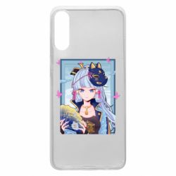 Чехол для Samsung A70 Аяка в рамке - PrintSalon