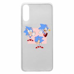 Чехол для Samsung A70 Funny Sonic - PrintSalon