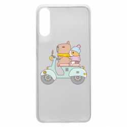 Чехол для Samsung A70 Капибара и Морская свинка - PrintSalon