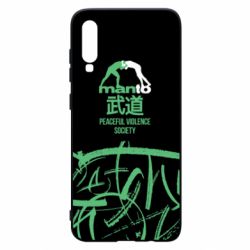 Чохол для Samsung A70 Monto: Peaceful violence society - PrintSalon