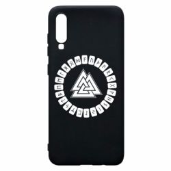 Чехол для Samsung A70 Scandinavian Runes And Walknut - PrintSalon