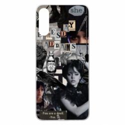 Чехол для Samsung A70 Венздей Адамс. - PrintSalon