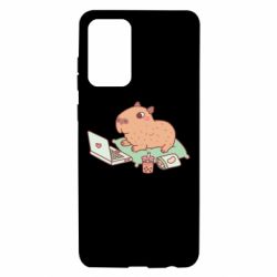 Чехол для Samsung A72 5G Capybara With Laptop - PrintSalon
