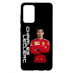 Чехол для Samsung A72 5G F1 Charles Leclerc - PrintSalon