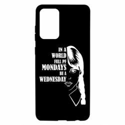Чехол для Samsung A72 5G Wednesday girl - PrintSalon