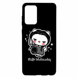 Чехол для Samsung A72 5G Wednesday Hello Kitty - PrintSalon