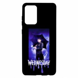 Чехол для Samsung A72 5G Wednesday Text Logo - PrintSalon