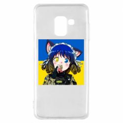 Чехол для Samsung A8 2018 Аниме Украина - PrintSalon