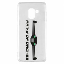 Чехол для Samsung A8 2018 Army of Drones - PrintSalon