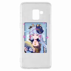 Чехол для Samsung A8+ 2018 Аяка в рамке