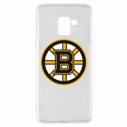 Чехол для Samsung A8+ 2018 Boston Bruins logo