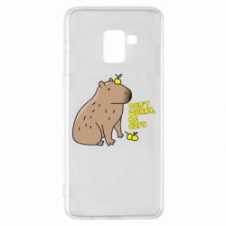 Чохол для Samsung A8+ 2018 Будь Капібарою - PrintSalon
