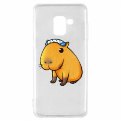 Чехол для Samsung A8 2018 Capybara Art - PrintSalon