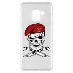 Чехол для Samsung A8 2018 Череп ДШВ - PrintSalon