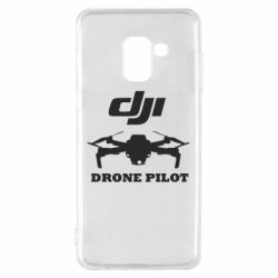 Чехол для Samsung A8 2018 Dji Drone Pilote - PrintSalon