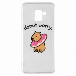 Чехол для Samsung A8+ 2018 Donut Worry