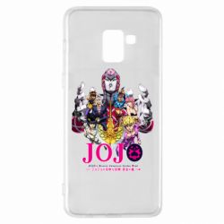Чехол для Samsung A8+ 2018 JoJo Golden Wind - PrintSalon