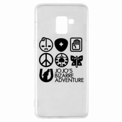 Чохол для Samsung A8+ 2018 JoJo Symbols - PrintSalon
