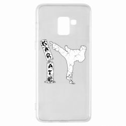 Чехол для Samsung A8+ 2018 Каратэ удар - PrintSalon