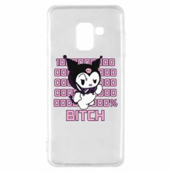 Чехол для Samsung A8 2018 Kuromi bitch