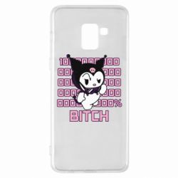 Чехол для Samsung A8+ 2018 Kuromi bitch