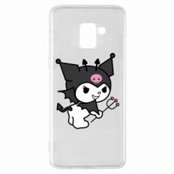 Чохол для Samsung A8+ 2018 Kuromi devil - PrintSalon