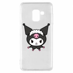 Чехол для Samsung A8 2018 Kuromi maid