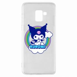 Чохол для Samsung A8+ 2018 Kuromi Rainbow - PrintSalon