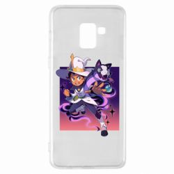 Чехол для Samsung A8+ 2018 Луз с палисманом