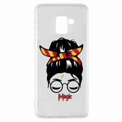 Чехол для Samsung A8+ 2018 Magic girl