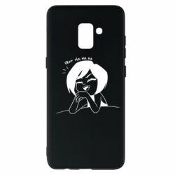 Чехол для Samsung A8+ 2018 Marie