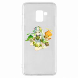 Чехол для Samsung A8+ 2018 Нахида Геншин - PrintSalon