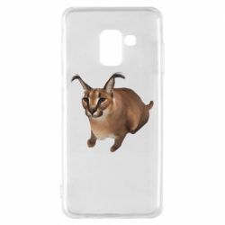 Чехол для Samsung A8 2018 Шлепа кот - PrintSalon