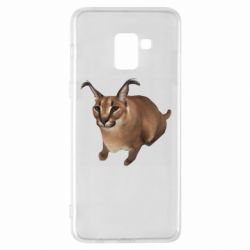 Чехол для Samsung A8+ 2018 Шлепа кот - PrintSalon