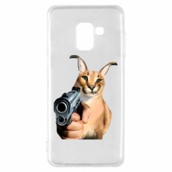 Чехол для Samsung A8 2018 Шлепа с пистолетом - PrintSalon