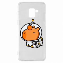 Чехол для Samsung A8+ 2018 Space Capybara - PrintSalon