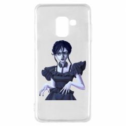 Чехол для Samsung A8 2018 Венздей арт - PrintSalon