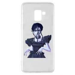 Чехол для Samsung A8+ 2018 Венздей арт - PrintSalon