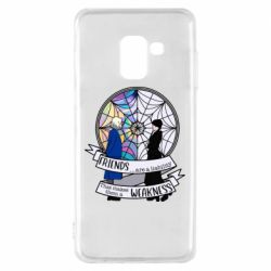 Чехол для Samsung A8 2018 Wednesday and friends - PrintSalon