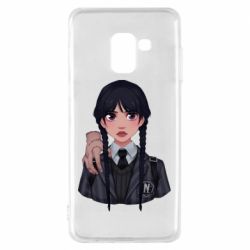 Чехол для Samsung A8 2018 Wednesday and It - PrintSalon