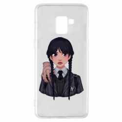 Чехол для Samsung A8+ 2018 Wednesday and It - PrintSalon