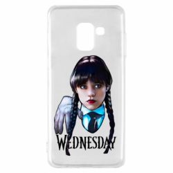 Чехол для Samsung A8 2018 Wednesday and Thing