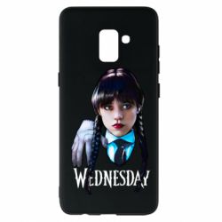 Чехол для Samsung A8+ 2018 Wednesday and Thing - PrintSalon